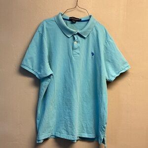 Polo by Ralph Lauren Men's Sky Blue Polo Shirt 2X. 0157